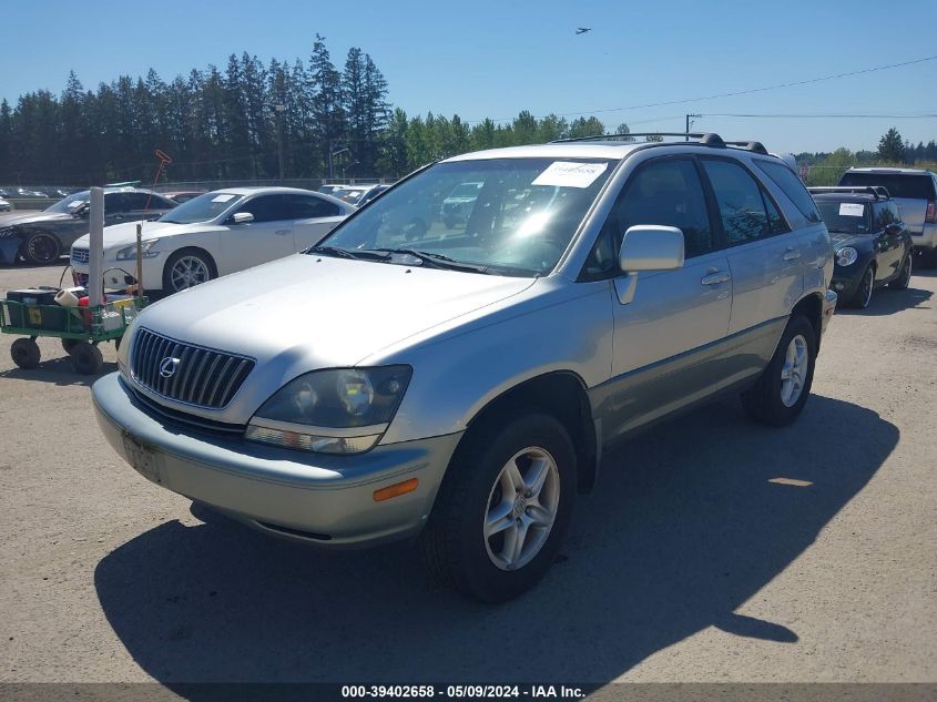 2000 Lexus Rx 300 VIN: JT6HF10U6Y0161563 Lot: 39402658