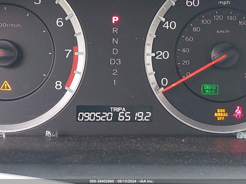 2010 Honda Accord 3.5 Ex-L VIN: 1HGCS2B81AA003203 Lot: 39402660