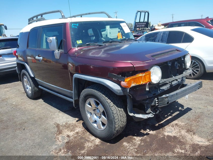 2007 Toyota Fj Cruiser VIN: JTEBU11F270061720 Lot: 39402661