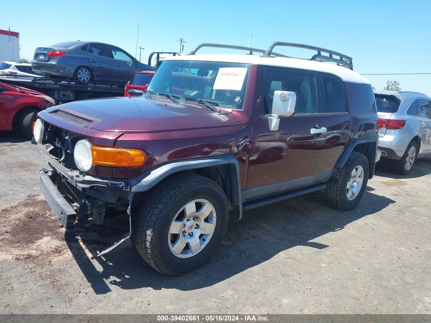 2007 Toyota Fj Cruiser VIN: JTEBU11F270061720 Lot: 39402661