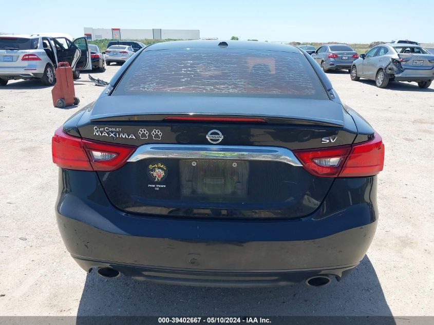 2017 Nissan Maxima 3.5 Sv VIN: 1N4AA6AP9HC398339 Lot: 39402667