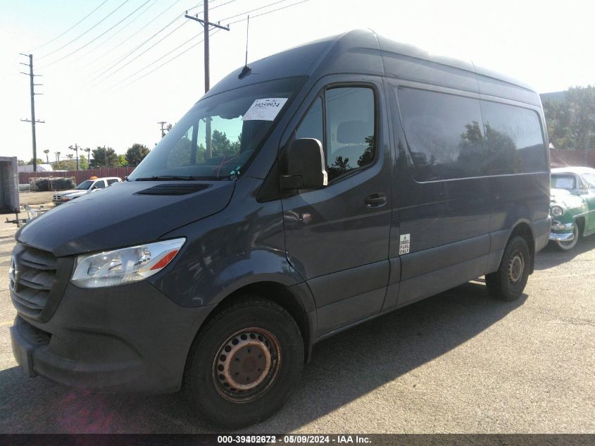 2019 Mercedes-Benz Sprinter 2500 High Roof V6/Standard Roof V6 VIN: WD4PF0CD1KP094160 Lot: 39402672