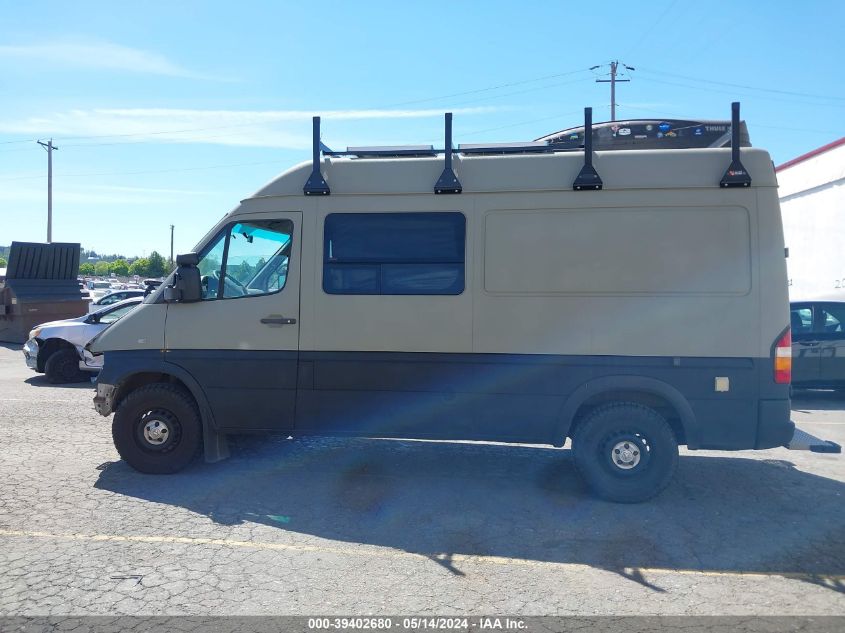 2005 Dodge Sprinter Van 2500 Shc VIN: WD0PD644255820102 Lot: 39402680