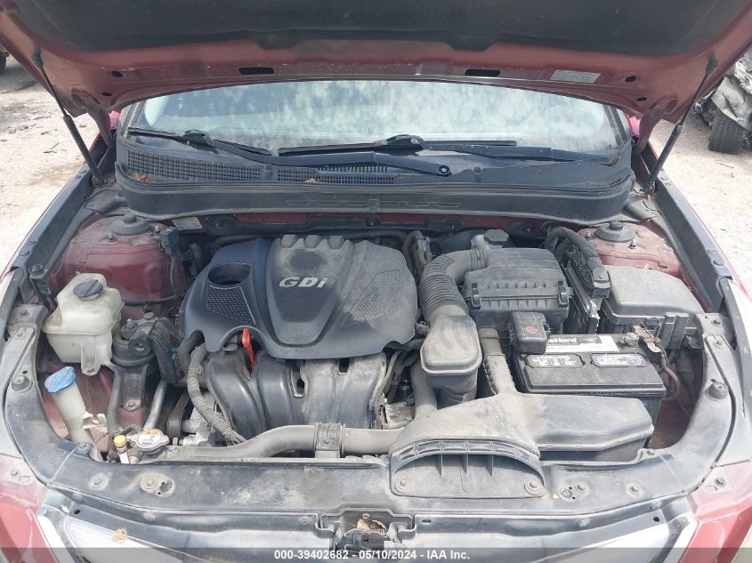 2013 Hyundai Sonata Se VIN: 5NPEC4AC6DH796503 Lot: 39402682