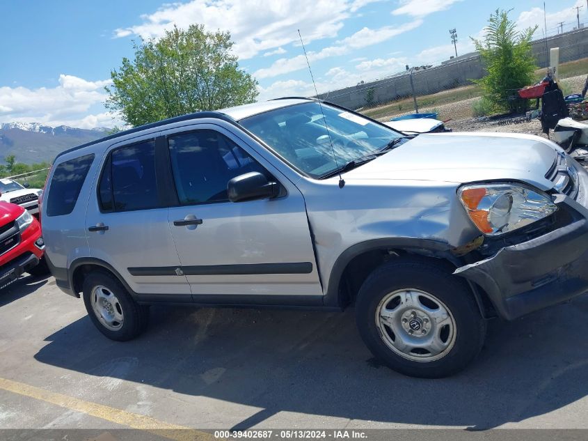 2004 Honda Cr-V Lx VIN: JHLRD78444C015362 Lot: 39402687