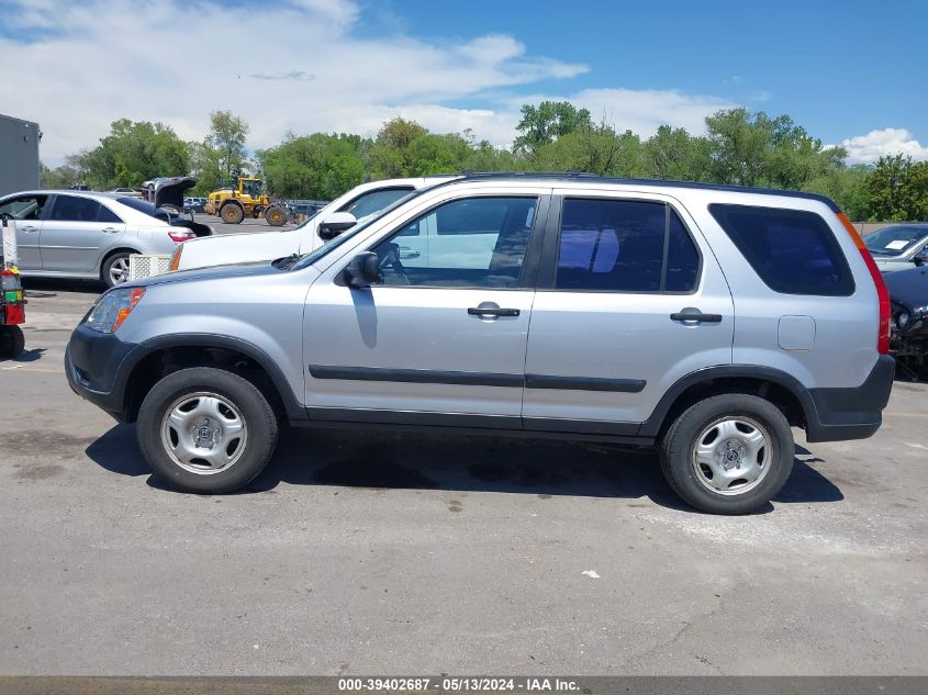 2004 Honda Cr-V Lx VIN: JHLRD78444C015362 Lot: 39402687