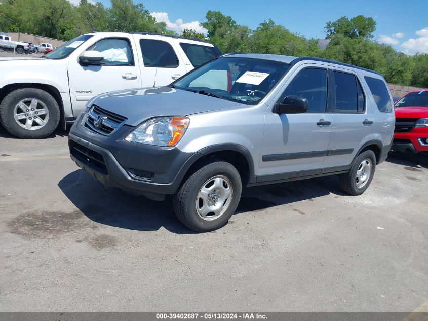 2004 Honda Cr-V Lx VIN: JHLRD78444C015362 Lot: 39402687