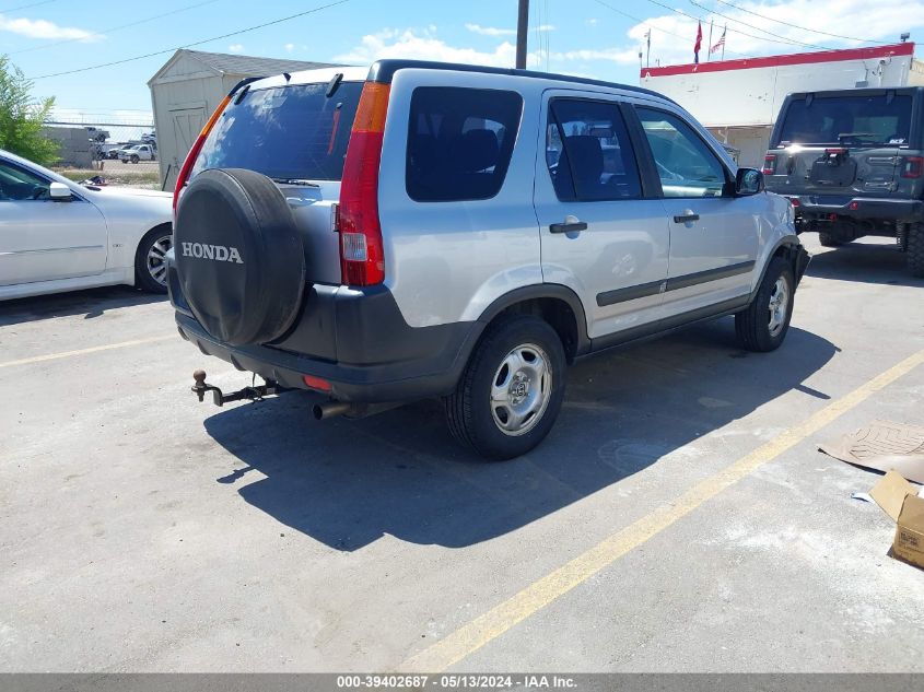 2004 Honda Cr-V Lx VIN: JHLRD78444C015362 Lot: 39402687