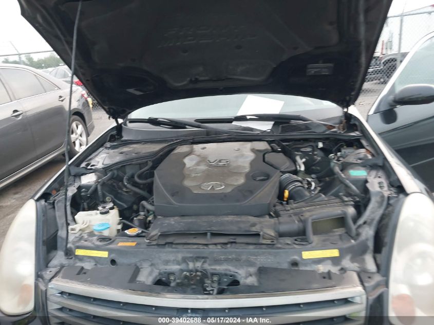 2006 Infiniti G35 VIN: JNKCV51E96M501376 Lot: 39402688