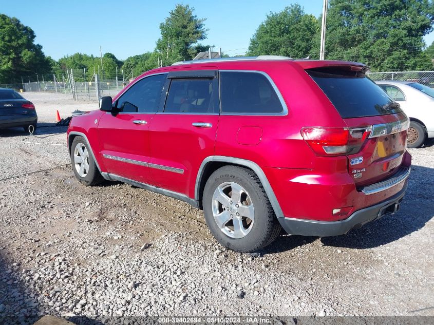 2011 Jeep Grand Cherokee Overland VIN: 1J4RR6GT0BC701102 Lot: 39402694