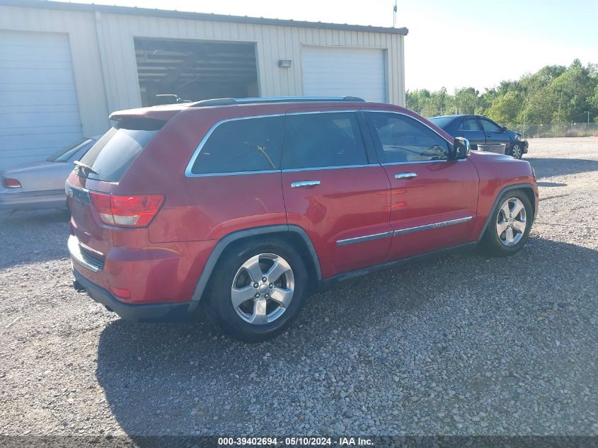 2011 Jeep Grand Cherokee Overland VIN: 1J4RR6GT0BC701102 Lot: 39402694