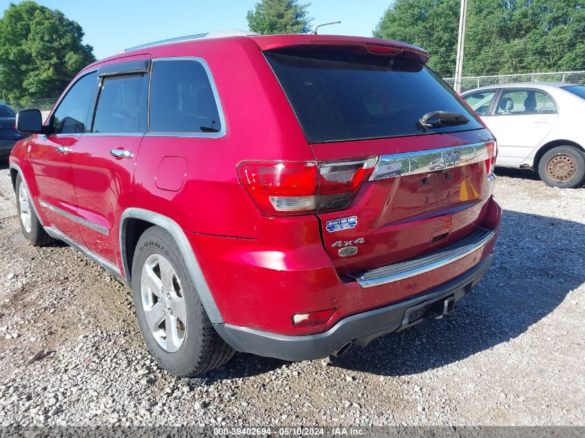 2011 Jeep Grand Cherokee Overland VIN: 1J4RR6GT0BC701102 Lot: 39402694