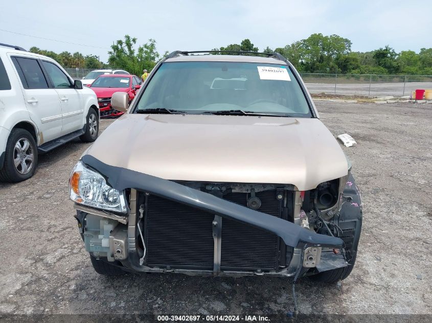 2005 Toyota Highlander Limited V6 VIN: JTEDP21A250062549 Lot: 39402697