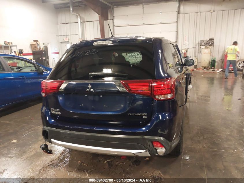 2016 Mitsubishi Outlander Se VIN: JA4AD3A38GZ051863 Lot: 39402700