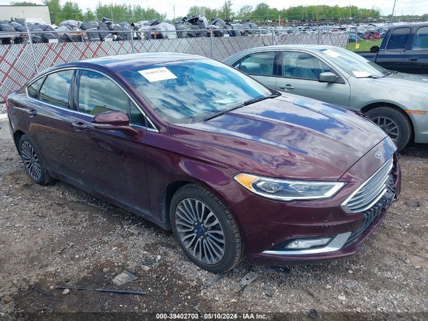 2017 FORD FUSION TITANIUM - 3FA6P0K94HR104624