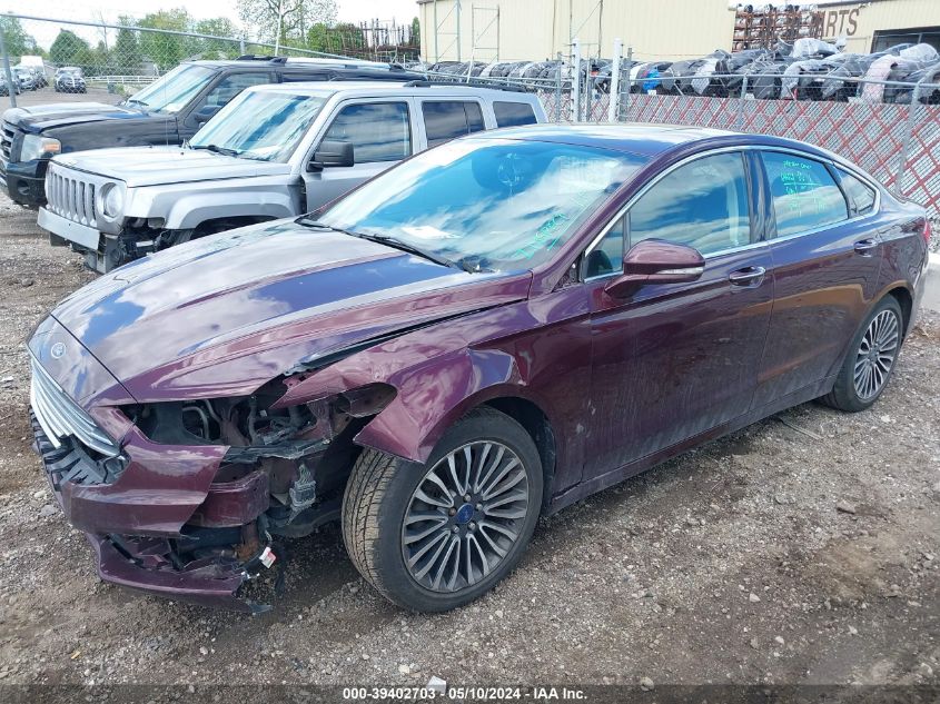 2017 FORD FUSION TITANIUM - 3FA6P0K94HR104624