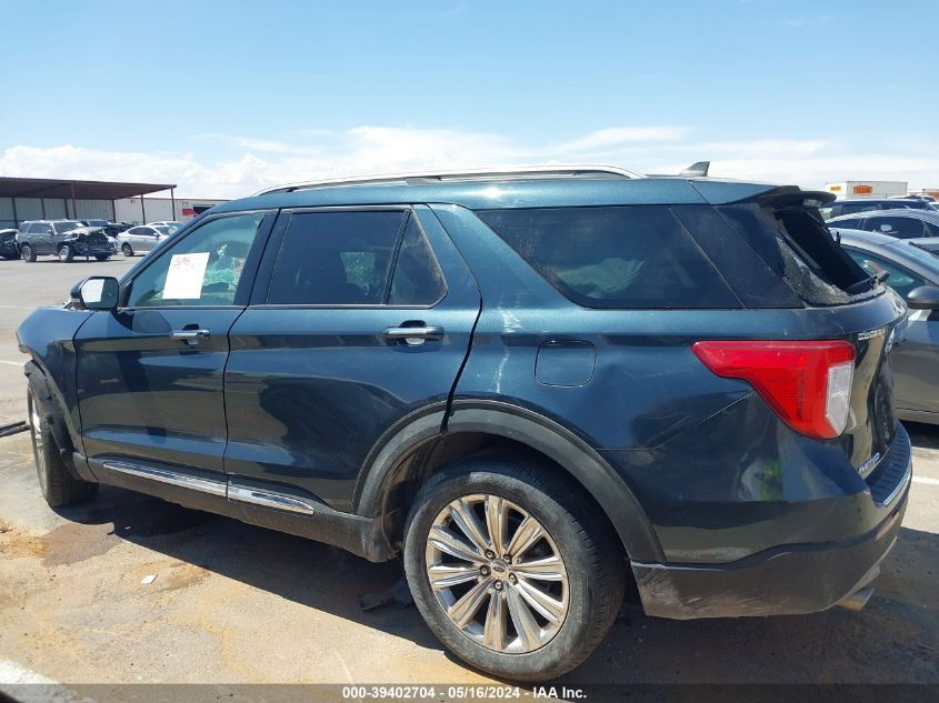 2022 Ford Explorer Limited VIN: 1FMSK7FH4NGB67870 Lot: 39402704