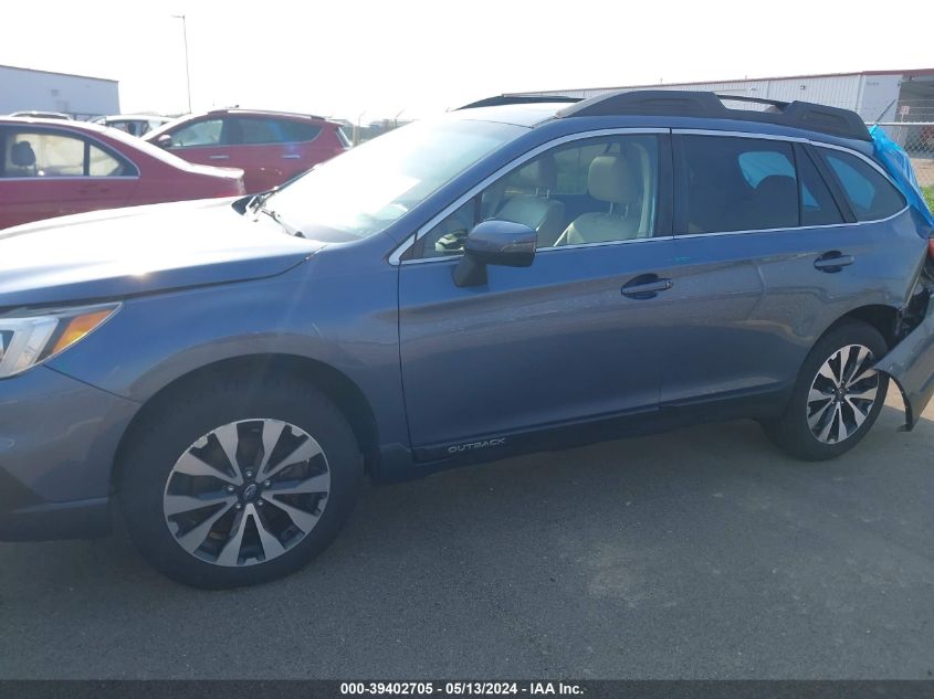 2017 Subaru Outback 2.5I Limited VIN: 4S4BSANCXH3343996 Lot: 39402705