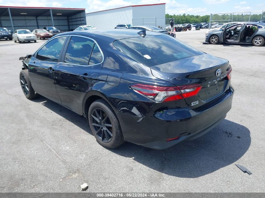 2021 Toyota Camry Le VIN: 4T1R11AKXMU447620 Lot: 39402716