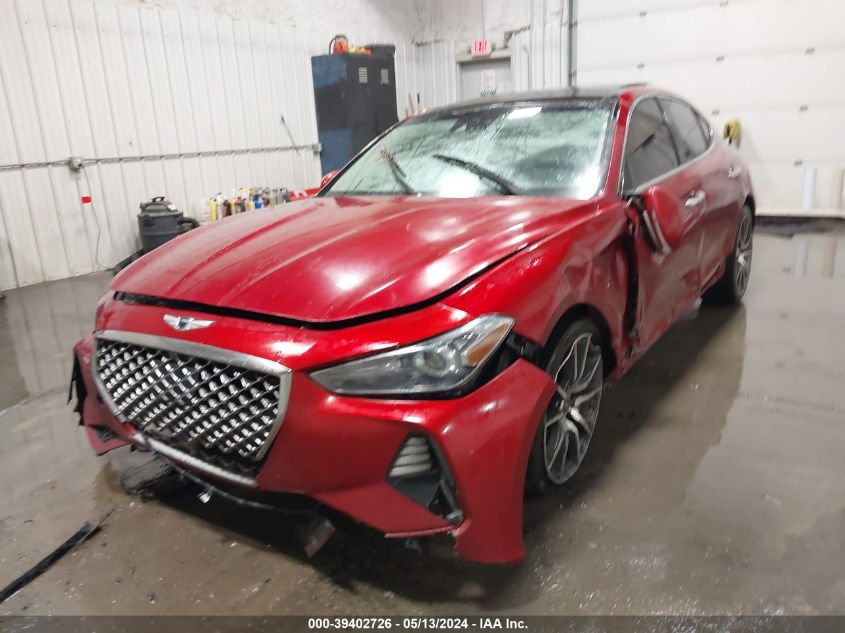 2019 Genesis G70 2.0T Advanced VIN: KMTG44LA1KU033097 Lot: 39402726