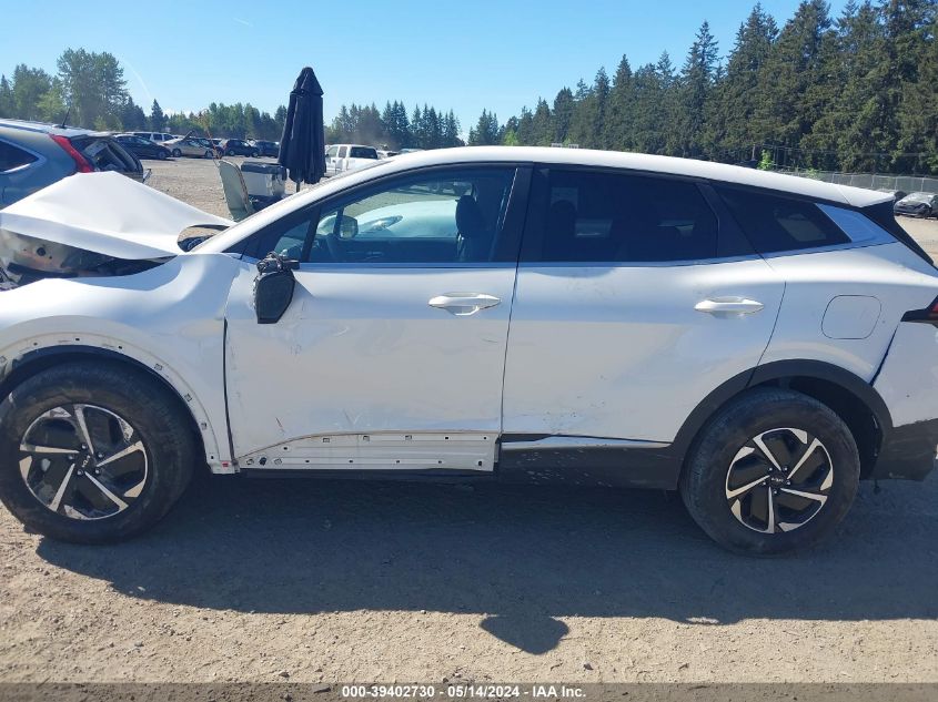 2023 Kia Sportage Hybrid Lx VIN: KNDPUCAG4P7016395 Lot: 39402730