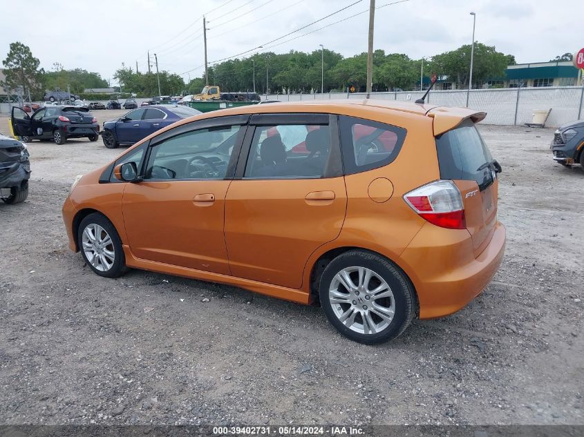 2010 Honda Fit Sport VIN: JHMGE8H43AS008992 Lot: 39402731