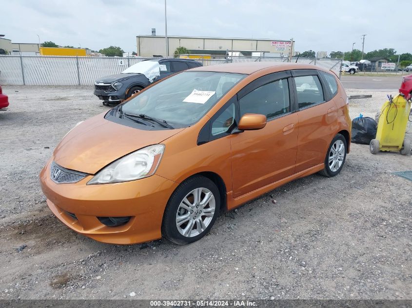 2010 Honda Fit Sport VIN: JHMGE8H43AS008992 Lot: 39402731