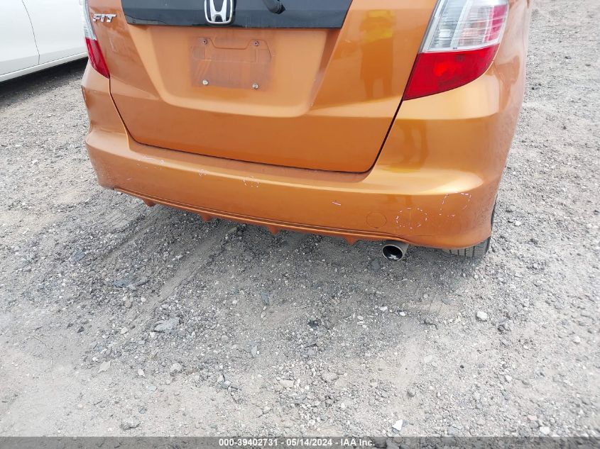 2010 Honda Fit Sport VIN: JHMGE8H43AS008992 Lot: 39402731