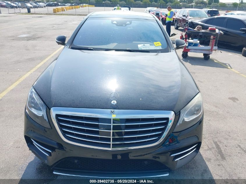 2019 Mercedes-Benz S 560 VIN: WDDUG8DB5KA490249 Lot: 39402735