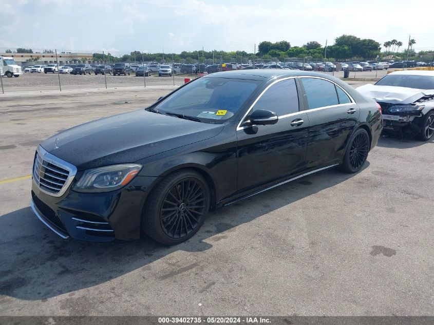 2019 Mercedes-Benz S 560 VIN: WDDUG8DB5KA490249 Lot: 39402735