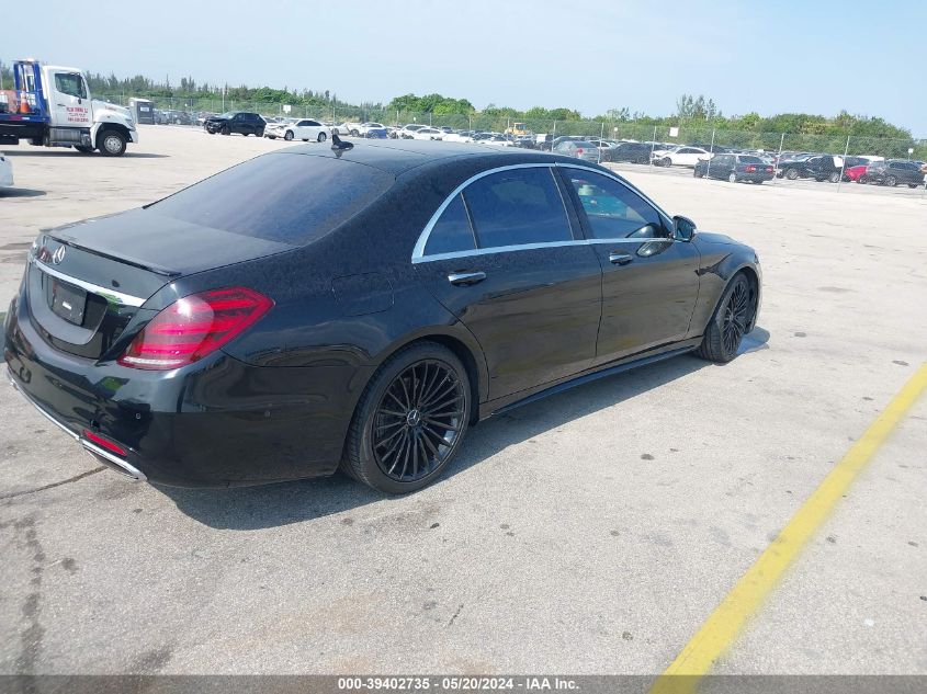 2019 Mercedes-Benz S 560 VIN: WDDUG8DB5KA490249 Lot: 39402735