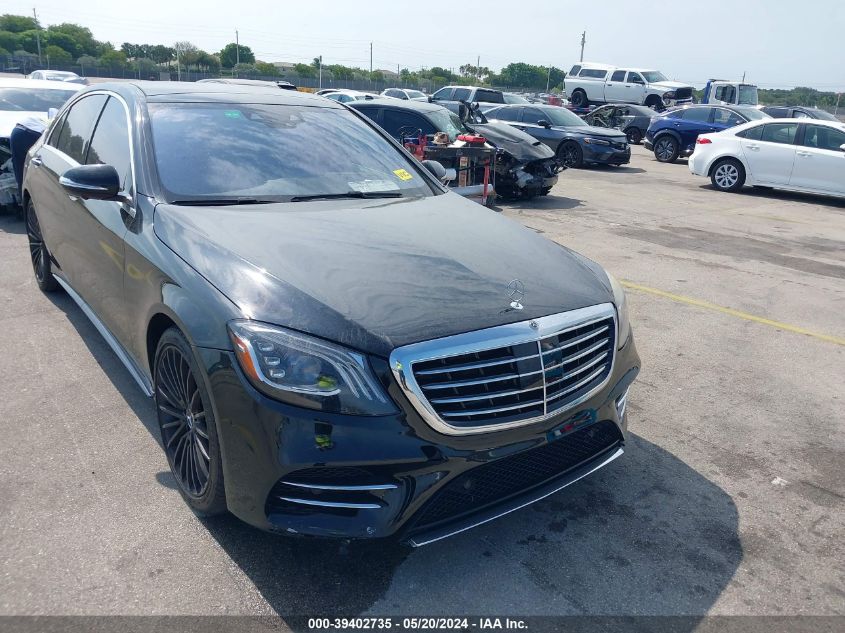 2019 Mercedes-Benz S 560 VIN: WDDUG8DB5KA490249 Lot: 39402735