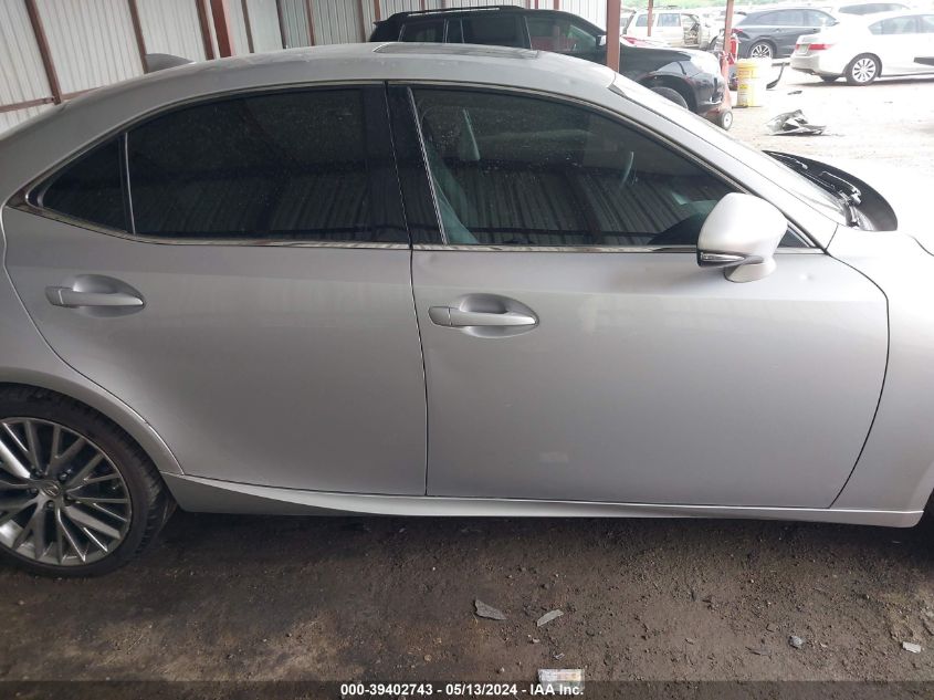 2015 Lexus Is 250 VIN: JTHBF1D22F5061806 Lot: 39402743