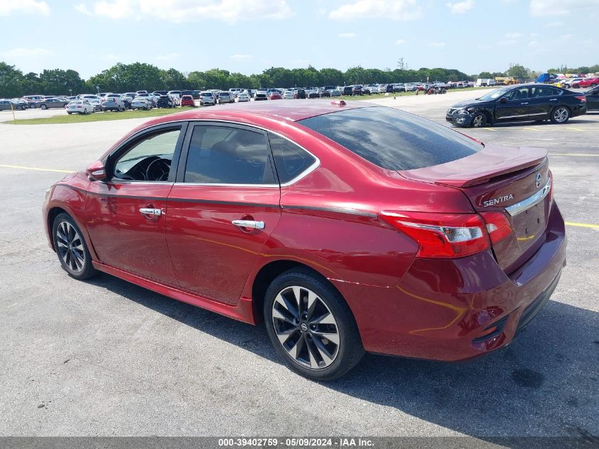 2019 Nissan Sentra Sr VIN: 3N1AB7AP8KY332458 Lot: 39402759