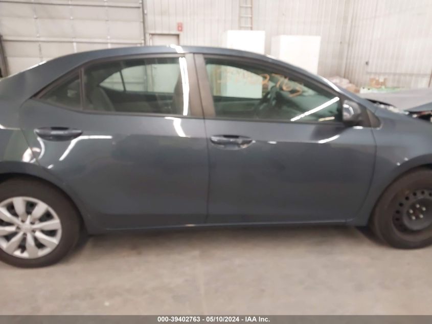 2014 Toyota Corolla Le VIN: 5YFBURHE1EP111610 Lot: 39402763