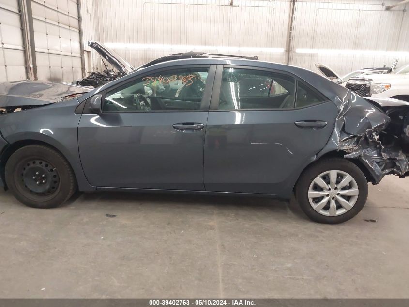 2014 Toyota Corolla Le VIN: 5YFBURHE1EP111610 Lot: 39402763