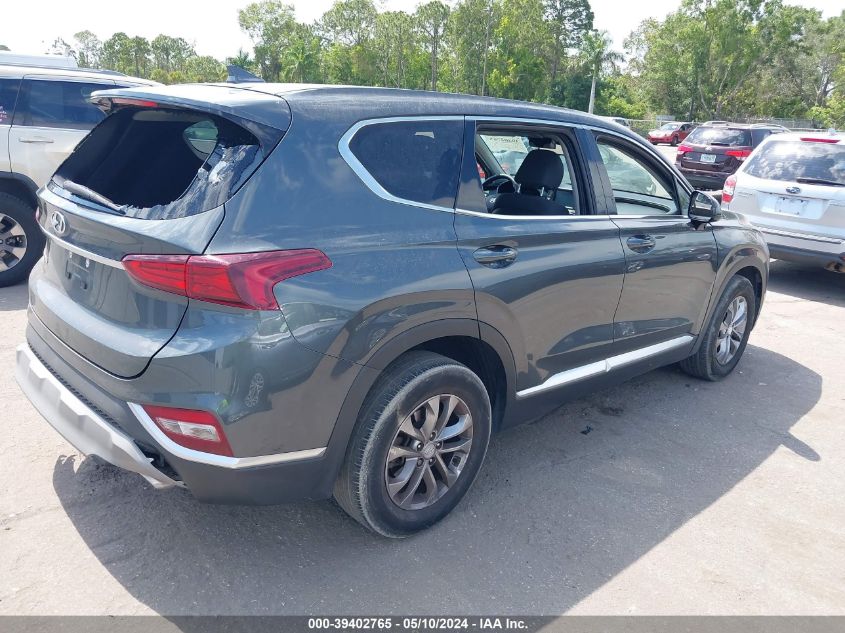 2020 Hyundai Santa Fe Sel VIN: 5NMS33AD5LH261034 Lot: 39402765