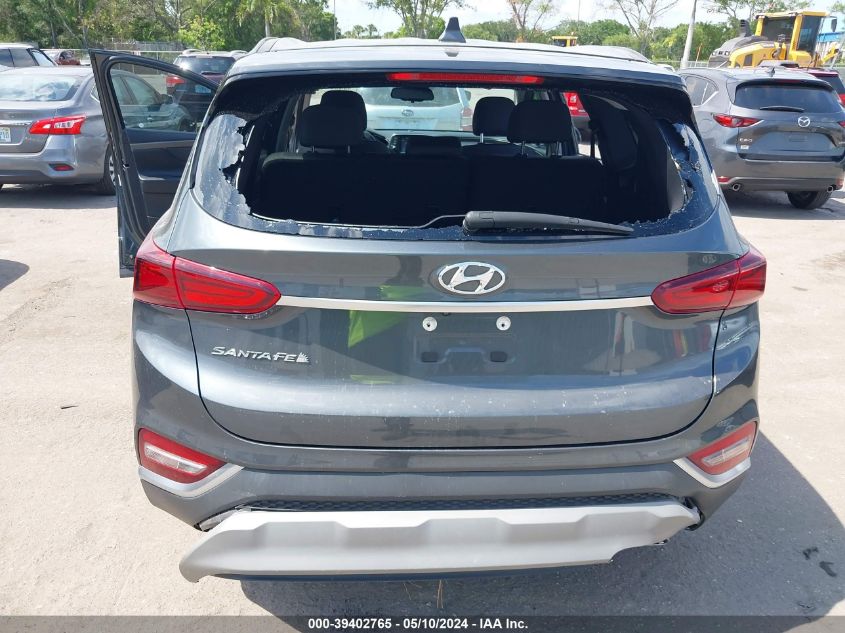 2020 Hyundai Santa Fe Sel VIN: 5NMS33AD5LH261034 Lot: 39402765