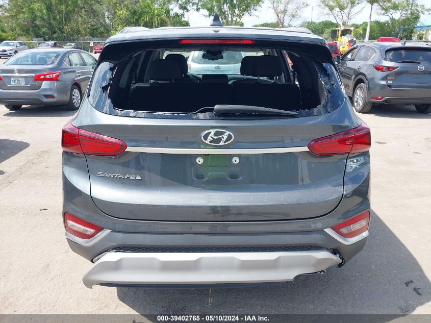 2020 Hyundai Santa Fe Sel VIN: 5NMS33AD5LH261034 Lot: 39402765