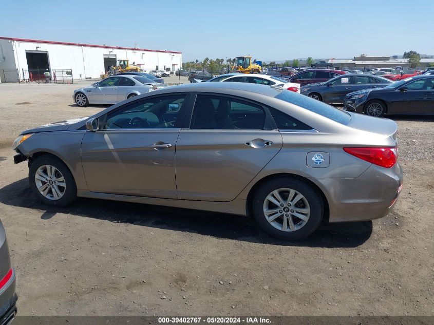 2014 Hyundai Sonata Gls VIN: 5NPEB4AC7EH945506 Lot: 39402767