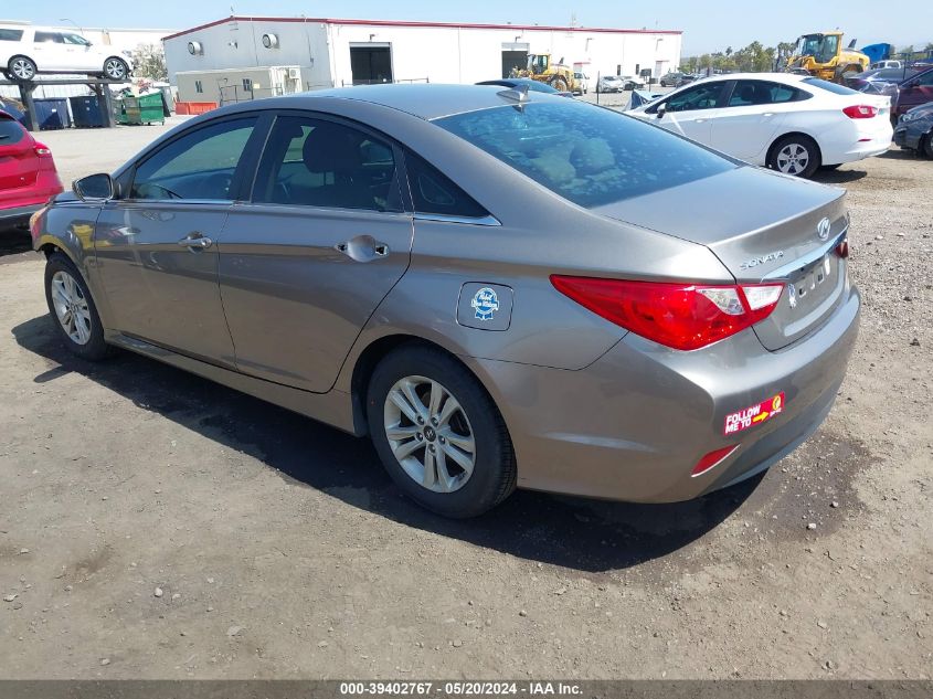 2014 Hyundai Sonata Gls VIN: 5NPEB4AC7EH945506 Lot: 39402767