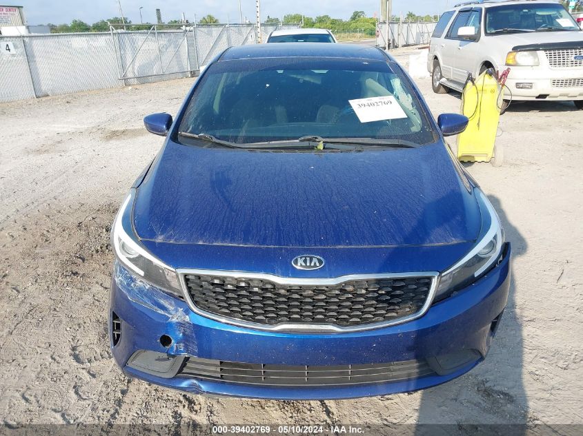 2018 Kia Forte Lx VIN: 3KPFK4A78JE258637 Lot: 39402769