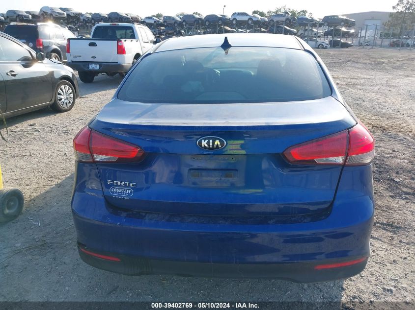 2018 Kia Forte Lx VIN: 3KPFK4A78JE258637 Lot: 39402769