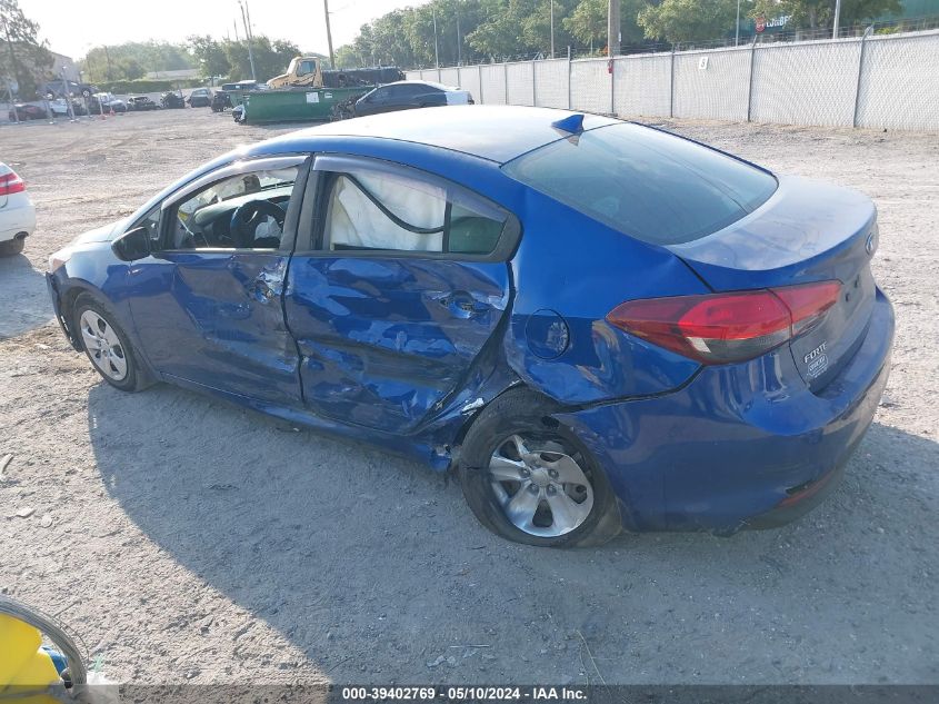 2018 Kia Forte Lx VIN: 3KPFK4A78JE258637 Lot: 39402769