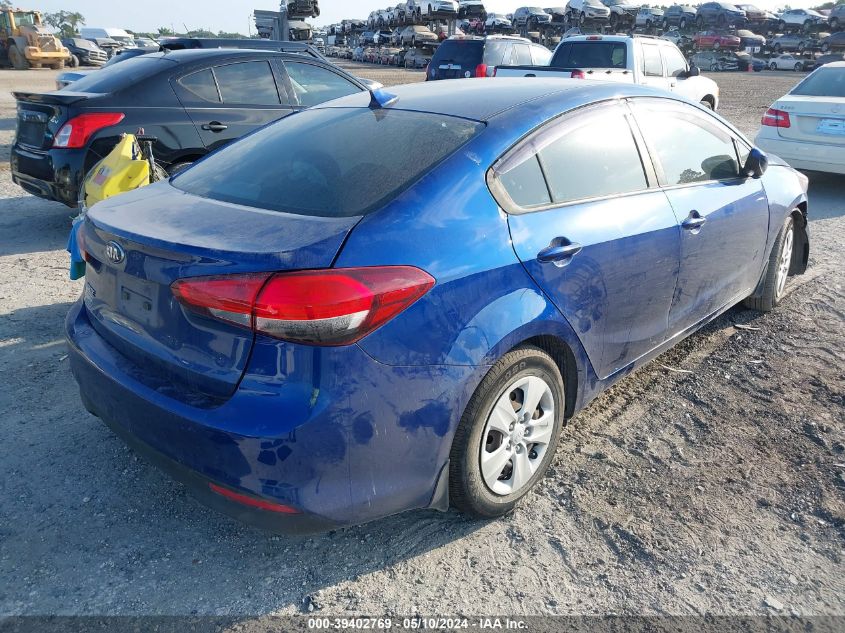 2018 Kia Forte Lx VIN: 3KPFK4A78JE258637 Lot: 39402769