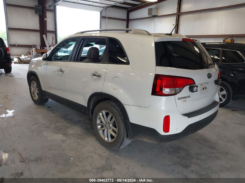 2015 KIA SORENTO LX - 5XYKT4A66FG576740