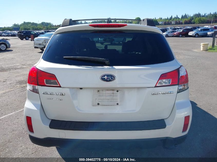 2013 Subaru Outback 2.5I Limited VIN: 4S4BRCKC7D3287165 Lot: 39402775