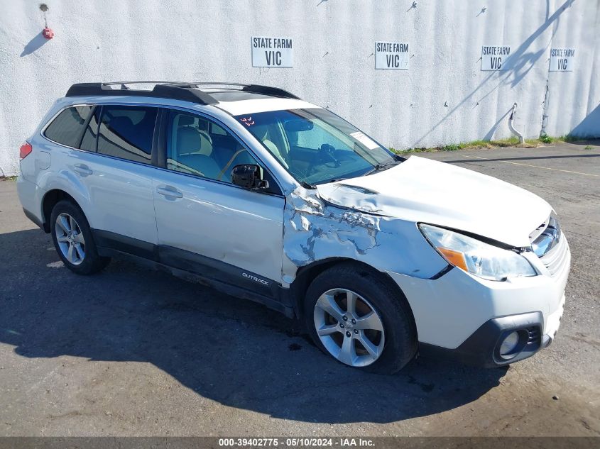 2013 Subaru Outback 2.5I Limited VIN: 4S4BRCKC7D3287165 Lot: 39402775