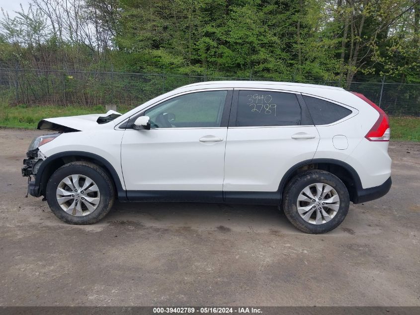 2013 Honda Cr-V Ex-L VIN: 5J6RM4H77DL009572 Lot: 39402789