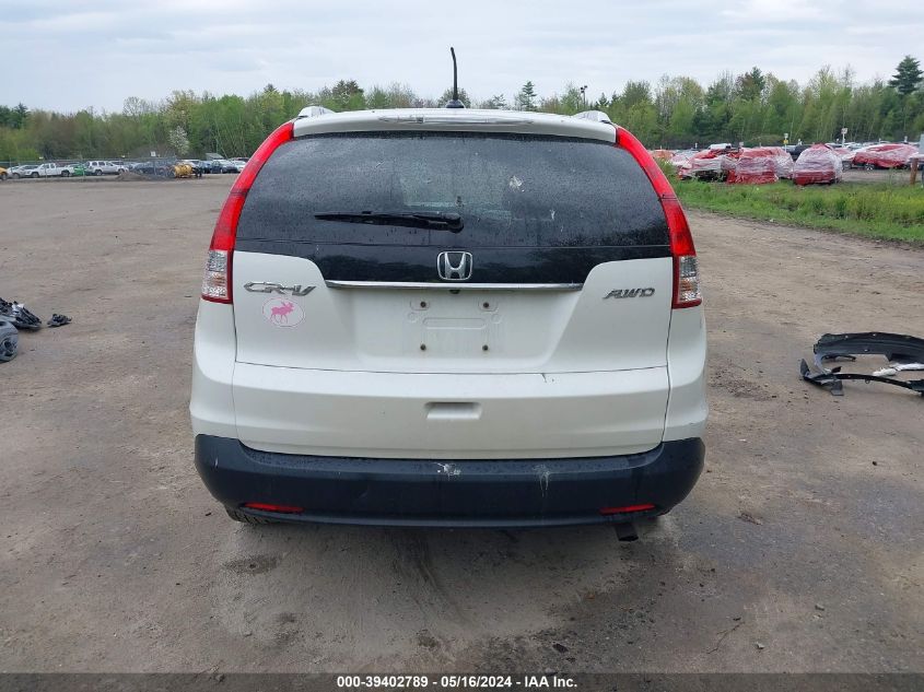 2013 Honda Cr-V Ex-L VIN: 5J6RM4H77DL009572 Lot: 39402789